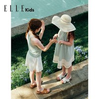 ELLE KIDS 女童夏季凉鞋 粉色 内长17.8cm 适合脚长16.8-17.1cm