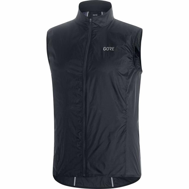 GORE WEAR Drive 男士跑步背心,GORE-TEX INFINIUM,S,黑色