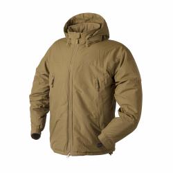 Helikon-Tex 7 级轻质冬季夹克 - ClimaShield Apex,浅灰色暗灰色, 狼