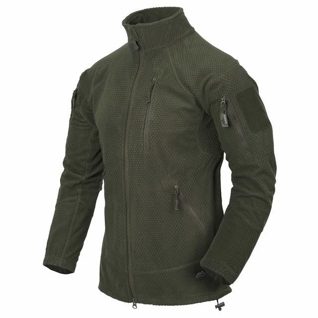 Helikon-Tex 男式 抓绒外套 现代 轻质抓绒保暖 Olive Green 尺码Small