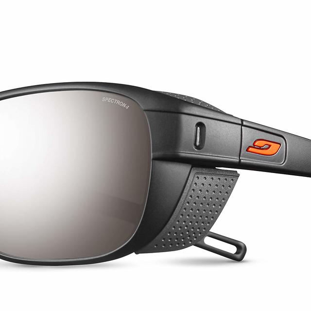 Julbo Camino Mountain 太阳镜,黑色框架 - 棕色镜片,带银色镜面