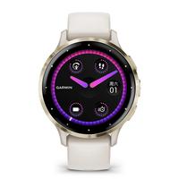 GARMIN 佳明 Venu3/3S运动手表智能腕表GPS定位WIFI检测跑步支付触屏手表 3S星光白-礼盒款(颜色可选)