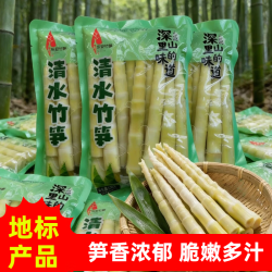 乐安竹笋 鲜嫩笋尖 500g*2袋