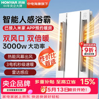 鸿雁 智能人感浴霸暖风照明排气一体卫生间浴室除菌取暖器带智能感应