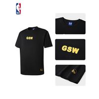 百亿补贴：NBA 纯棉T恤透气日常校园勇士球队文化系列男女同款