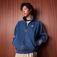 adidas 复古牛仔运动夹克外套男子Originals KD1517