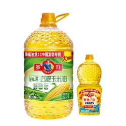 多力 压榨玉米油5.7L 黄金3益小油食用油
