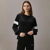 adidas NEO 女款丝绒卫衣