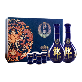 淘金币1091.57元、今日必买：郎酒 青花郎 53° 酱香型白酒 500ml*2瓶 礼盒装