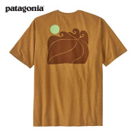 Patagonia 男士户外休闲环保面料短袖T恤 37718 PFGD  S