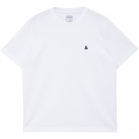 JACK&JONES 凉感透气 白色 L 男士短袖T恤