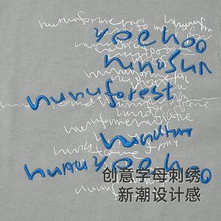 英氏 儿童纯棉透气背心 淡雾灰 110cm