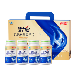 健力多 金氨糖 软骨素钙片80粒*4瓶装
