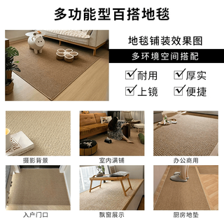 毯源 加密菠萝圈 灰色 200cm*250cm 地毯