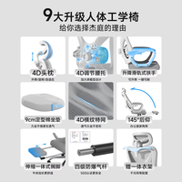  惠寻 护腰 人体工学椅