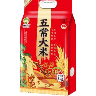 五稻田 五常大米 一级粳米 5kg 真空包装