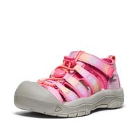 KEEN 儿童 Newport H2 闭趾水凉鞋, 桃红色/兰花花瓣
