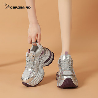 Cardanro/卡丹路 内增高 女士运动鞋 紫色 37