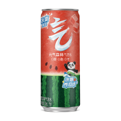 元气森林 Genki Forest 元气森林 0糖0脂0卡冰爆西瓜味气泡水 330ml*6罐