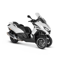标致 摩托PEUGEOT METROPOLIS倒三轮400cc整车进口摩托车  冰雪白