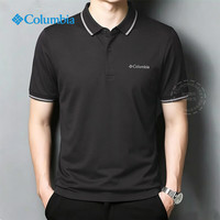  Columbia/哥伦比亚 男士POLO衫 AE0412012 /黑色/防晒面料/棉涤混合 M /175/96A