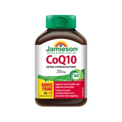Jamieson 辅酶Q10 软胶囊 250mg*45粒
