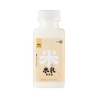 一鸣 米乳生牛乳 200ml*6+4.0牛乳 200ml*1