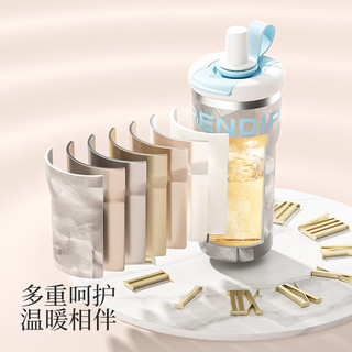 哈尔斯 曜羽黑 600ml 陶瓷覆层 保温杯