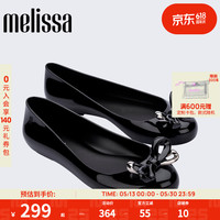 melissa 梅丽莎25新女士圆头芭蕾鞋蝴蝶结成人休闲时尚单鞋36203