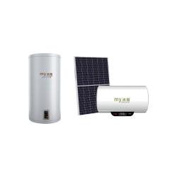 沐阳 光伏直流发电太阳能光电两用 80L 2000W 卧式电热水器