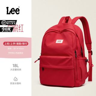 Lee 学生双肩包女新款韩版休闲大容量
