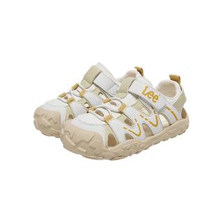 LEE KIDS 儿童包头凉鞋 米色 32码