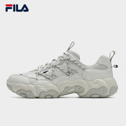 FILA 男鞋运动鞋复古老爹鞋冬季猫爪6代轻便舒适休闲鞋