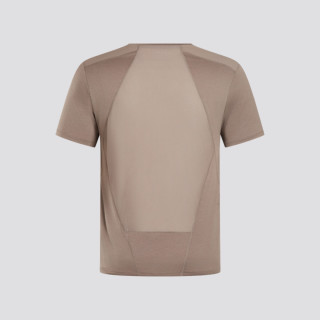 萨洛蒙 OUTLINE SS TEE 透气轻量 铁灰色 M 户外短袖T恤