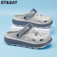  ST&SAT/星期六 防滑 男士凉鞋 灰色 44-45 标准运动鞋尺码