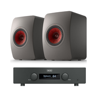  KEF 同轴HiFi 无源书架音箱+功放