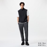 优衣库 加长款优衣库男装DRY-EX速干高弹力运动长裤束脚477748