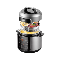 苏泊尔 SY-50YC5050 有钛0涂层 5L 电压力锅 三叶蒸屉