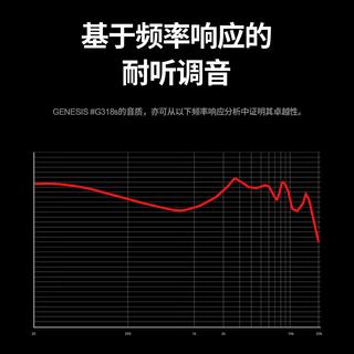丽弦 GENESIS G318S 钛金动圈 HIFI耳机 4.4mm G318s潜力版