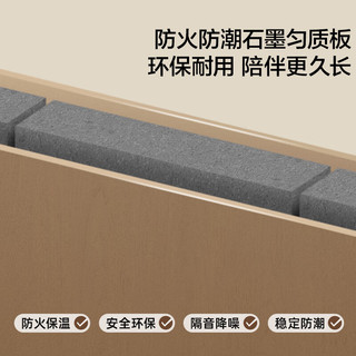 全友 室内复合木门 隔音防潮 2200*900*260mm 含五金
