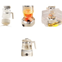 美的 MK-TN15B01 纳米聚能速热 1.5L 全玻璃养生壶