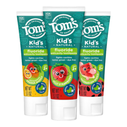 Tom's of Maine 汤姆小屋儿童牙膏 含氟 适合 2 岁及以上