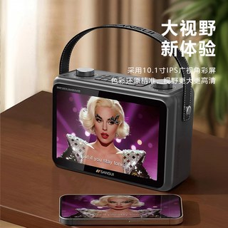米跃 K115 10英寸大屏 80W大功率 蓝牙音箱