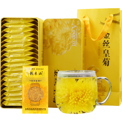 铁木山 金丝皇菊 18朵 菊花茶