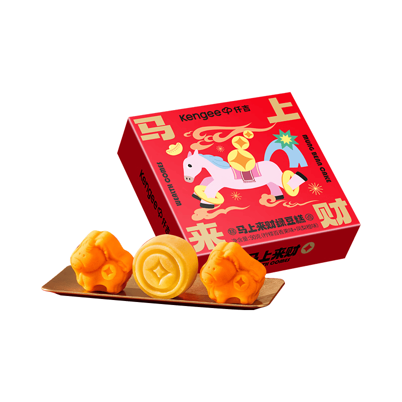  仟吉 清甜绵密 绿豆糕