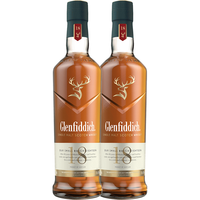 Glenfiddich/格兰菲迪 单一麦芽苏格兰威士忌  700ml-750ml 组合装 16-30年 40%vol 2瓶