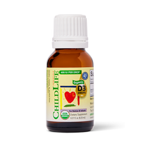 CHILDLIFE 童年时光有机D3滴剂婴幼d400iu新生儿维生素d-6.25ml