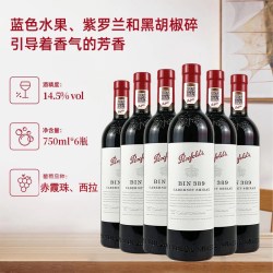 奔富 BIN389 赤霞珠设拉子干红葡萄酒