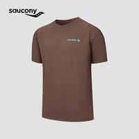 saucony 男女同款运动T恤
