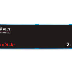 闪迪 2TB M.2 NVMe固态硬盘 PCIe 3.0 读取速度3200MB/s 内置SSD 高速存储